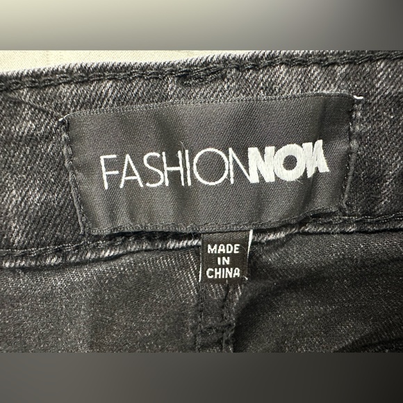 Fashion Nova Charcoal Denim Jeans - Picture 5 of 6